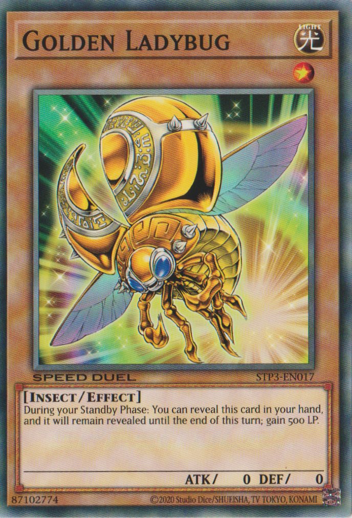 Golden Ladybug [STP3-EN017] Common | Enigma On Main