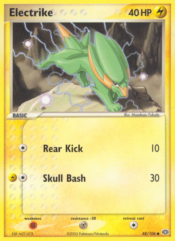 Electrike (48/106) [EX: Emerald] | Enigma On Main