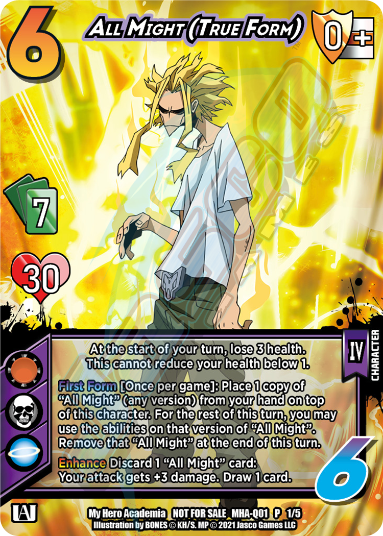 All Might (True Form) [Series 1 Quirk Pack Unlimited] | Enigma On Main