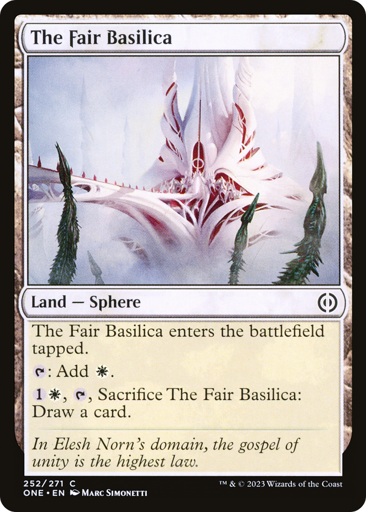The Fair Basilica [Phyrexia: All Will Be One] | Enigma On Main
