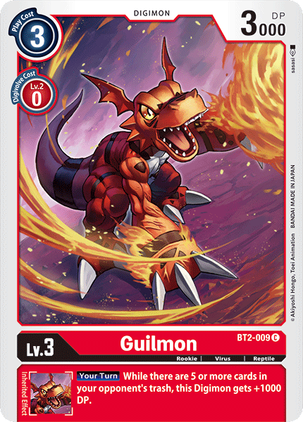 Guilmon [BT2-009] [Release Special Booster Ver.1.0] | Enigma On Main