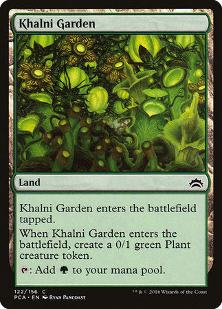 Khalni Garden [Planechase Anthology] | Enigma On Main