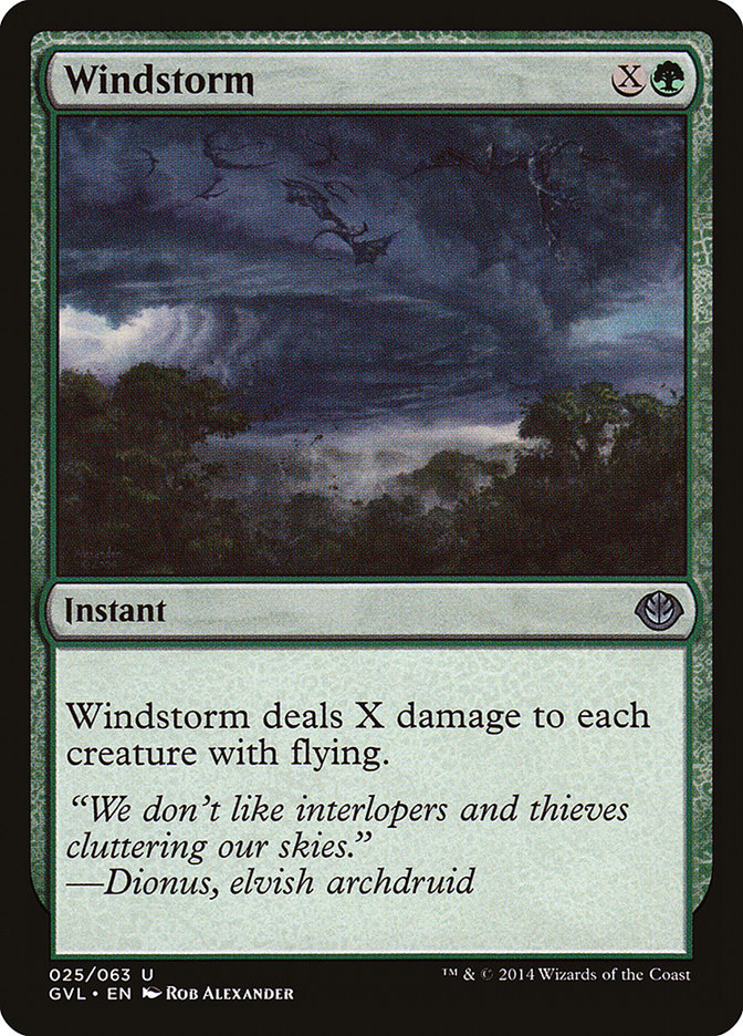 Windstorm (Garruk vs. Liliana) [Duel Decks Anthology] | Enigma On Main