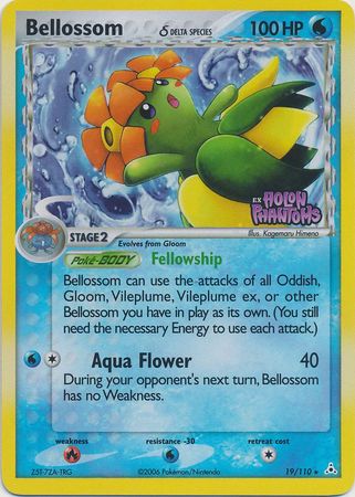 Bellossom (19/110) (Delta Species) (Stamped) [EX: Holon Phantoms] | Enigma On Main