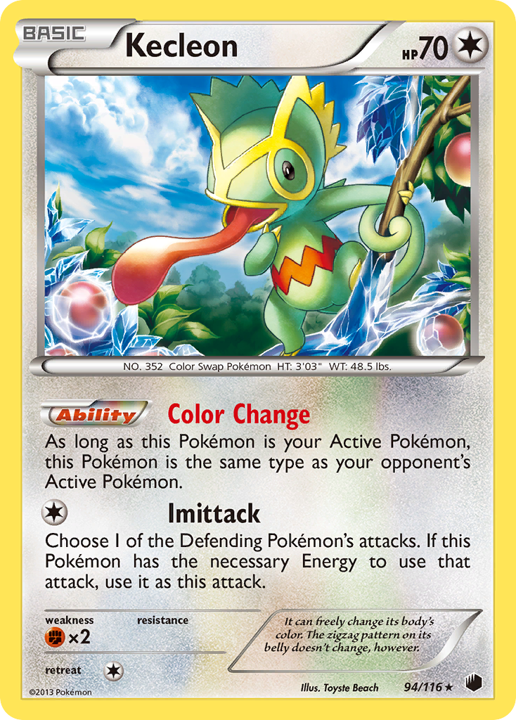 Kecleon (94/116) [Black & White: Plasma Freeze] | Enigma On Main