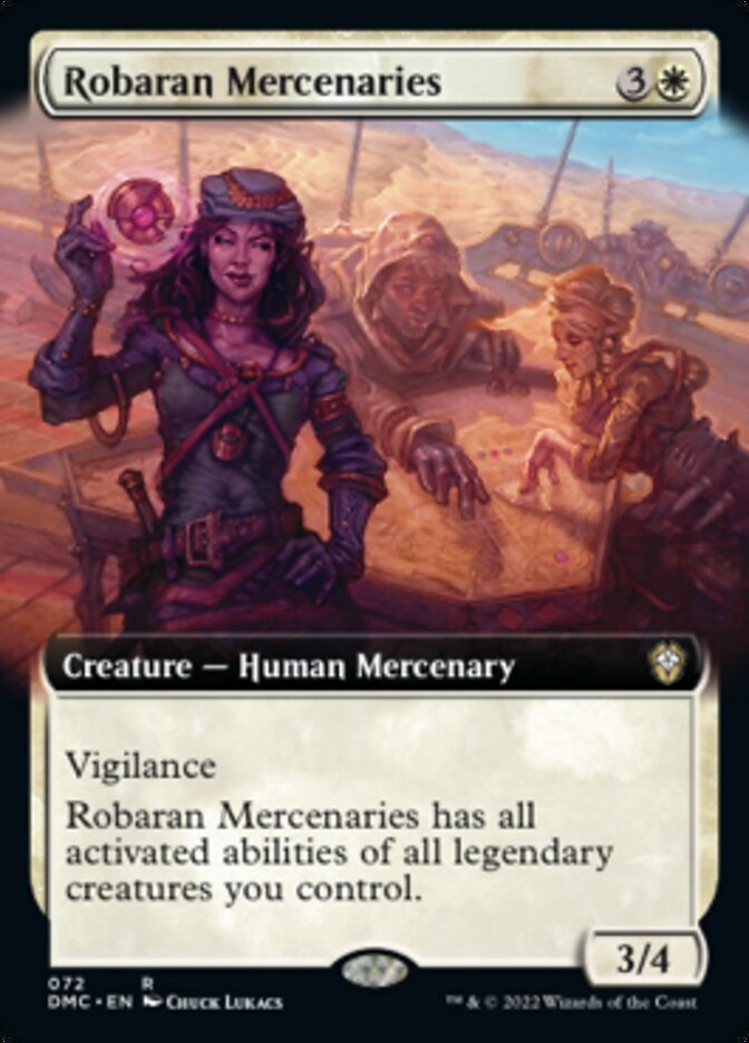 Robaran Mercenaries (Extended Art) [Dominaria United Commander] | Enigma On Main