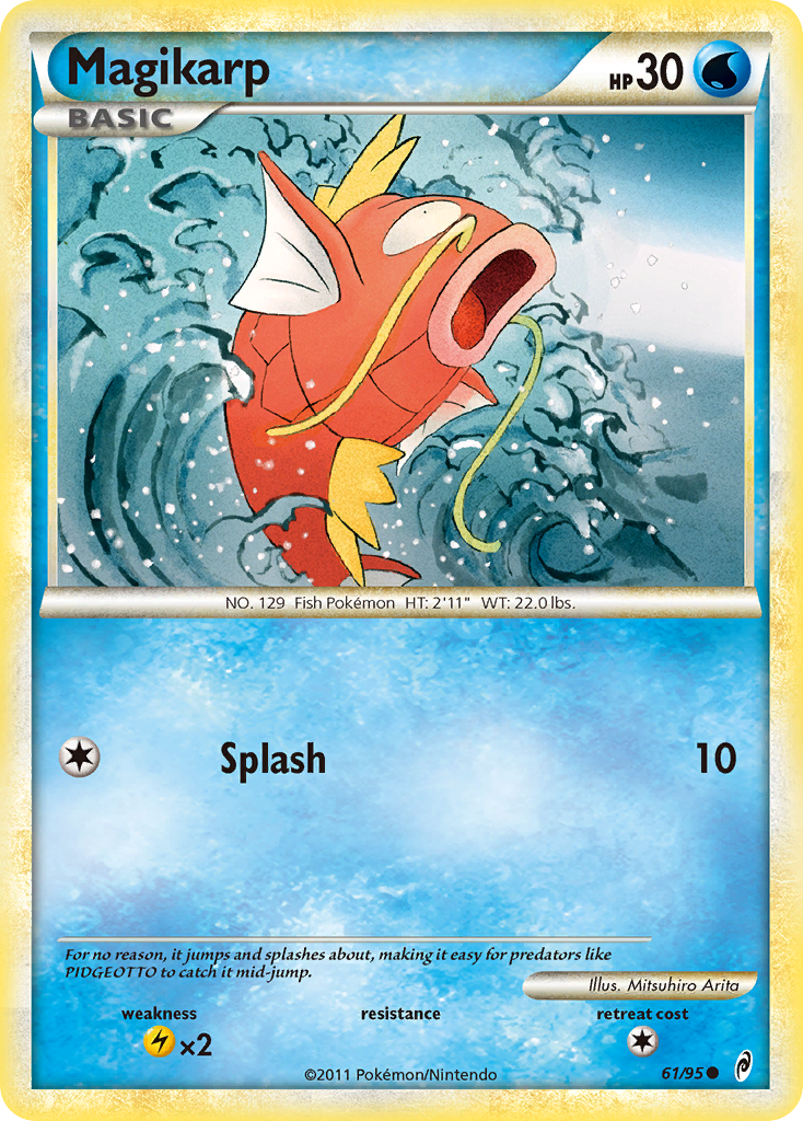 Magikarp (61/95) [HeartGold & SoulSilver: Call of Legends] | Enigma On Main