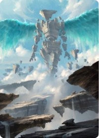 Celestial Colonnade Art Card [Zendikar Rising Art Series] | Enigma On Main