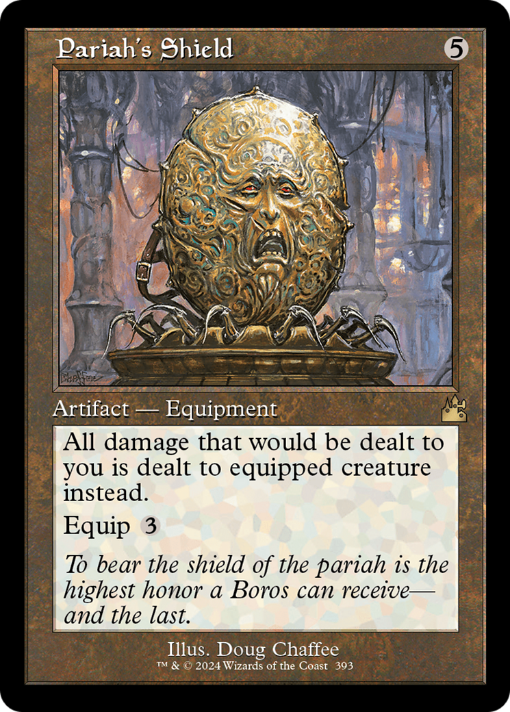 Pariah's Shield (Retro Frame) [Ravnica Remastered] | Enigma On Main