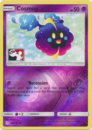 Cosmog (99/236) (Pokemon Club Special Print) [Sun & Moon: Cosmic Eclipse] | Enigma On Main