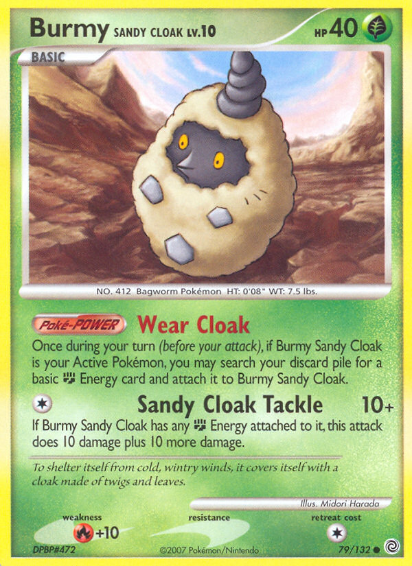 Burmy Sandy Cloak (79/132) [Diamond & Pearl: Secret Wonders] | Enigma On Main