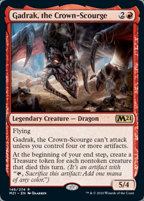 Gadrak, the Crown-Scourge [Core Set 2021] | Enigma On Main