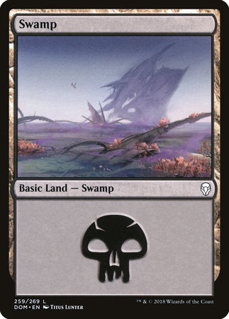 Swamp (259) [Dominaria] | Enigma On Main