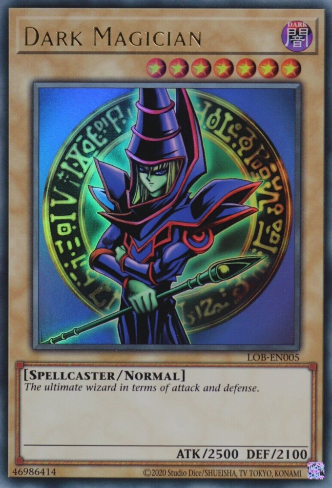 Dark Magician (25th Anniversary) [LOB-EN005] Ultra Rare | Enigma On Main