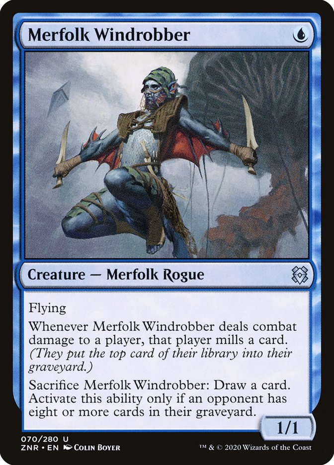 Merfolk Windrobber [Zendikar Rising] | Enigma On Main