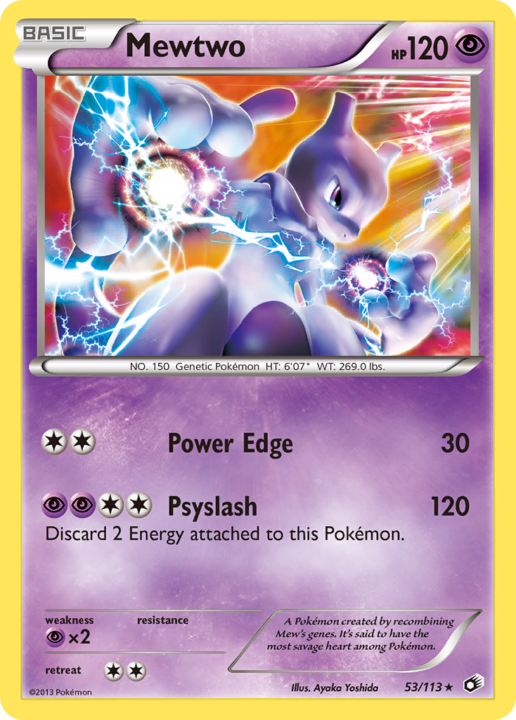 Mewtwo (53/113) [Black & White: Legendary Treasures] | Enigma On Main