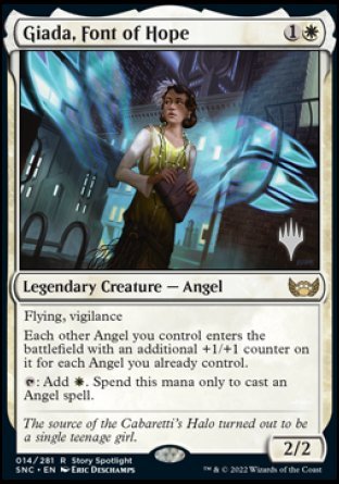 Giada, Font of Hope (Promo Pack) [Streets of New Capenna Promos] | Enigma On Main