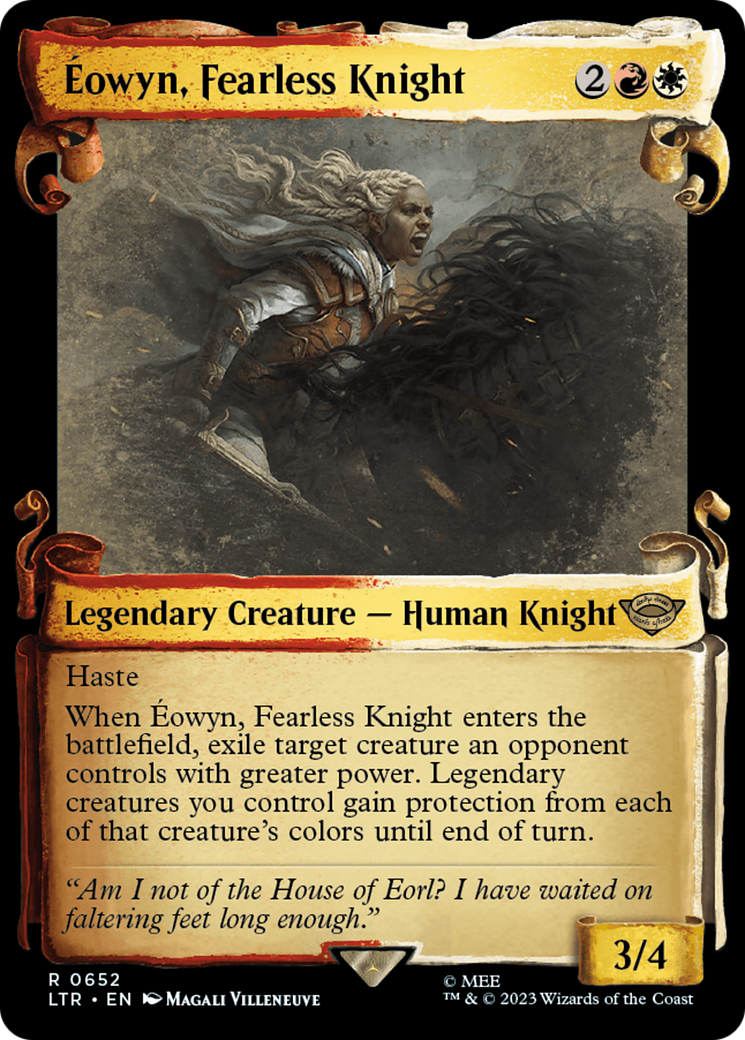 Eowyn, Fearless Knight [The Lord of the Rings: Tales of Middle-Earth Showcase Scrolls] | Enigma On Main