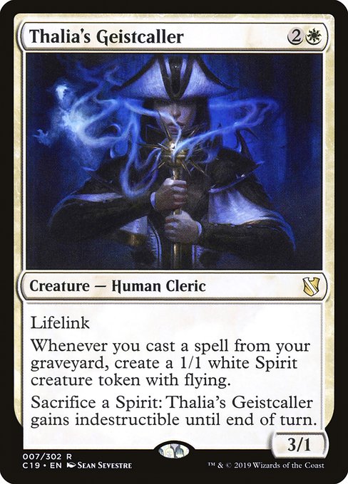 Thalia's Geistcaller [Commander 2019] | Enigma On Main