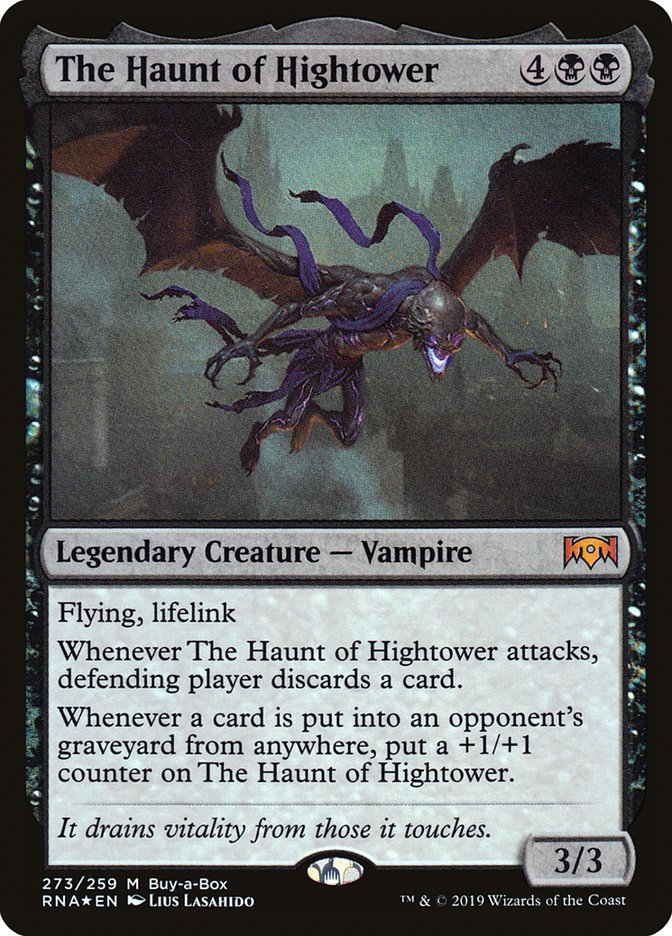 The Haunt of Hightower (Buy-A-Box) [Ravnica Allegiance] | Enigma On Main