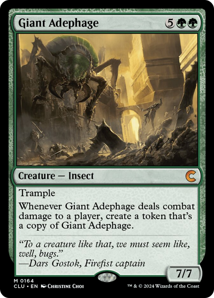 Giant Adephage [Ravnica: Clue Edition] | Enigma On Main