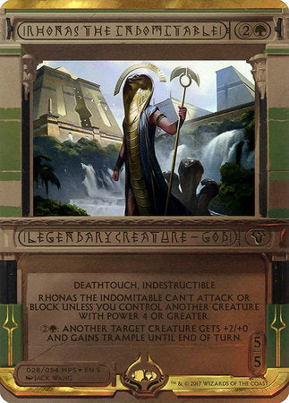 Rhonas the Indomitable [Amonkhet Invocations] | Enigma On Main