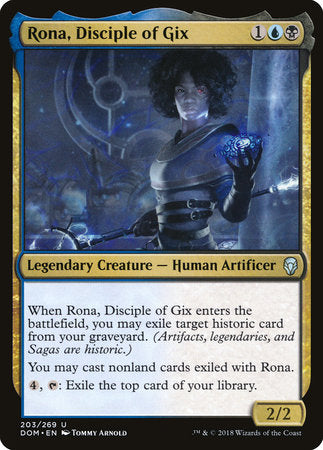 Rona, Disciple of Gix [Dominaria] | Enigma On Main