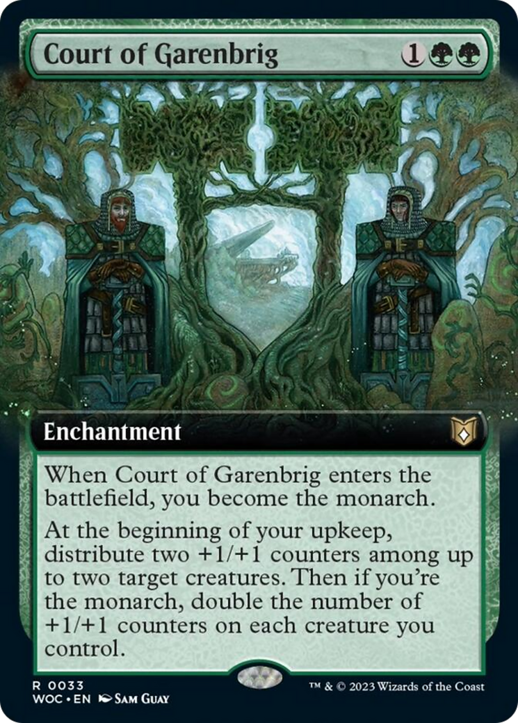 Court of Garenbrig (Extended Art) [Wilds of Eldraine Commander] | Enigma On Main