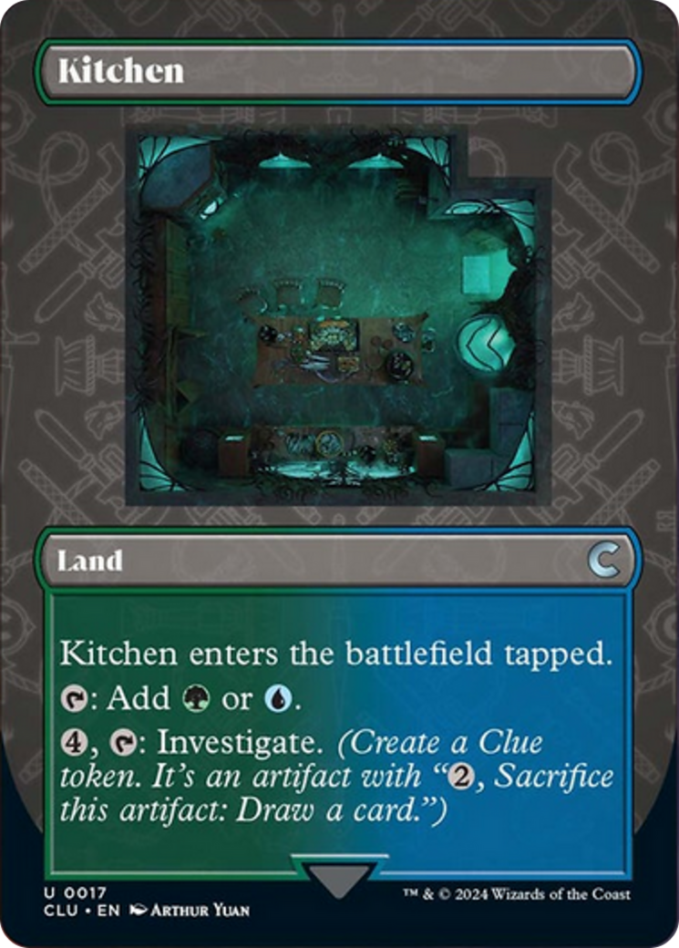 Kitchen (Borderless) [Ravnica: Clue Edition] | Enigma On Main