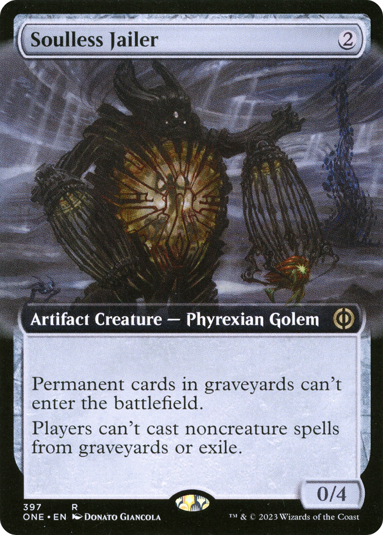 Soulless Jailer (Extended Art) [Phyrexia: All Will Be One] | Enigma On Main