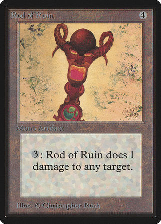 Rod of Ruin [Limited Edition Beta] | Enigma On Main