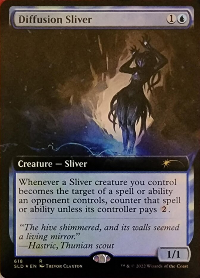 Diffusion Sliver (Extended Art) [Secret Lair Drop Promos] | Enigma On Main