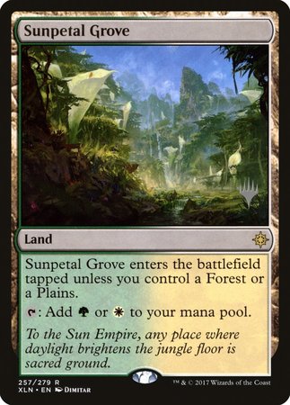 Sunpetal Grove [Ixalan Promos] | Enigma On Main