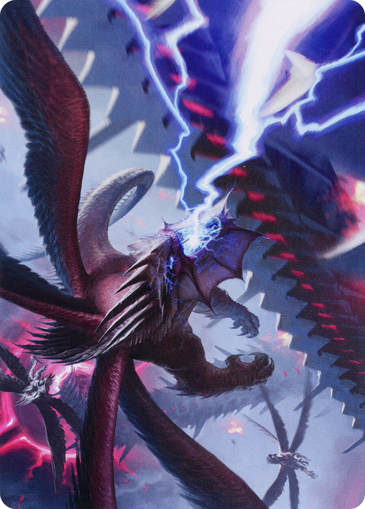 Defiant Thundermaw Art Card [March of the Machine Art Series] | Enigma On Main