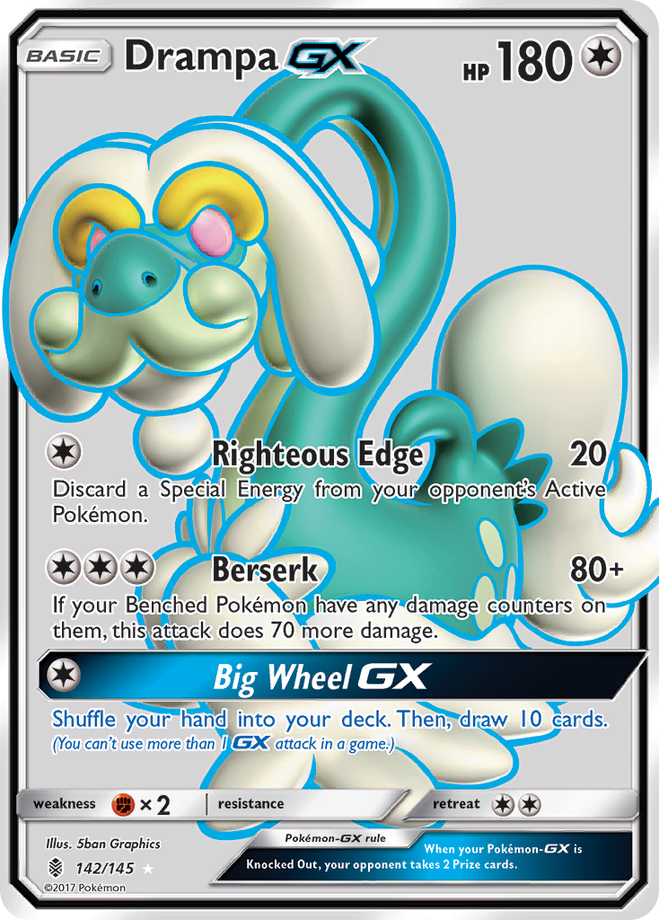 Drampa GX (142/145) [Sun & Moon: Guardians Rising] | Enigma On Main