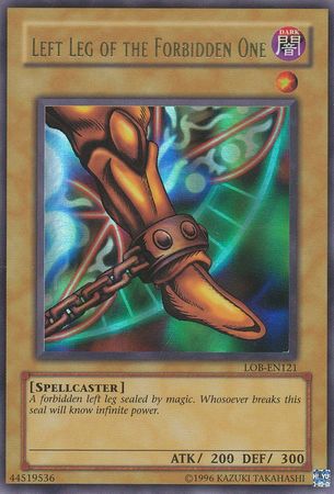 Left Leg of the Forbidden One [LOB-EN121] Ultra Rare | Enigma On Main