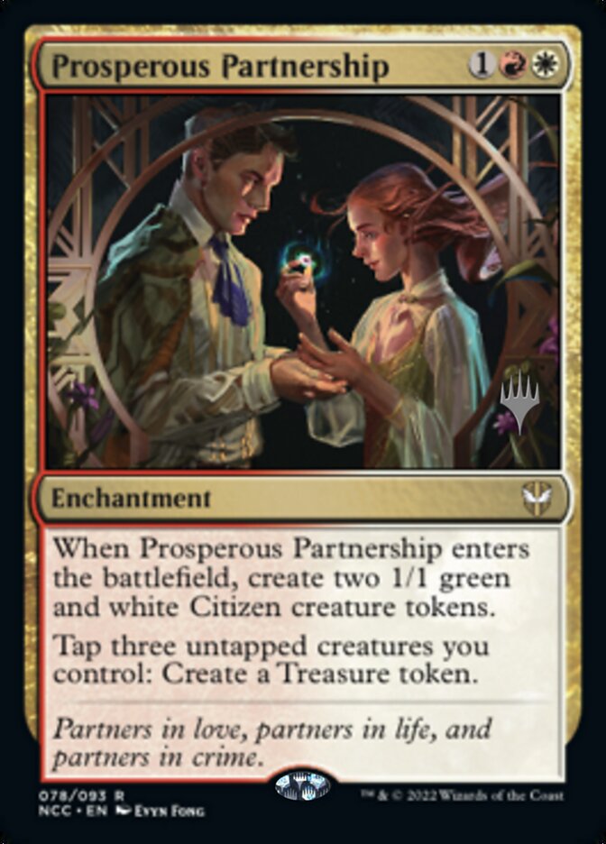 Prosperous Partnership (Promo Pack) [Streets of New Capenna Commander Promos] | Enigma On Main