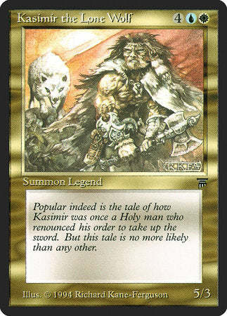 Kasimir the Lone Wolf [Legends] | Enigma On Main