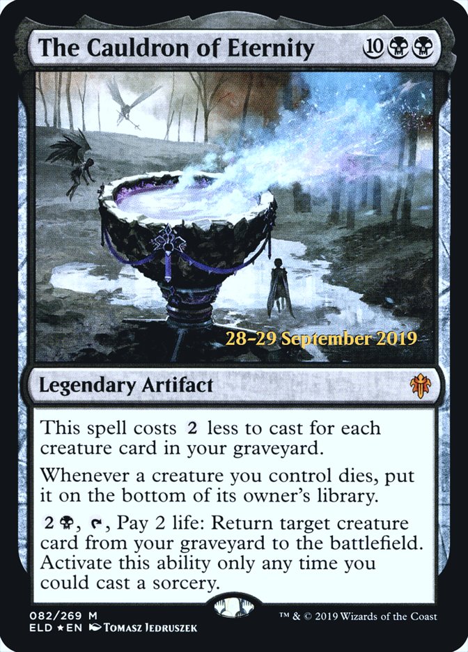 The Cauldron of Eternity  [Throne of Eldraine Prerelease Promos] | Enigma On Main