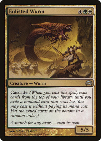 Enlisted Wurm [Planechase 2012] | Enigma On Main