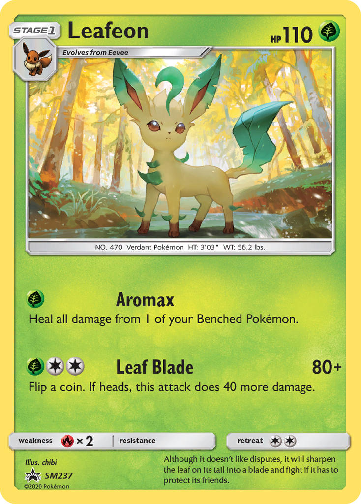 Leafeon (SM237) [Sun & Moon: Black Star Promos] | Enigma On Main