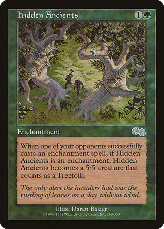 Hidden Ancients [Urza's Saga] | Enigma On Main