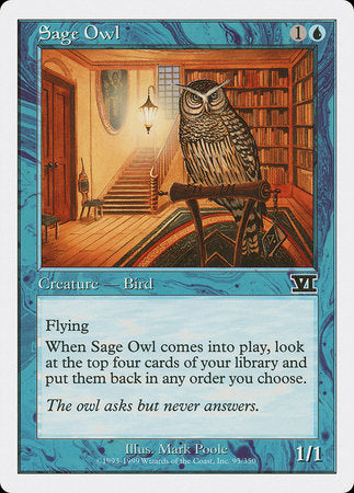 Sage Owl [Classic Sixth Edition] | Enigma On Main