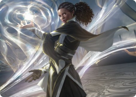 Clever Lumimancer Art Card [Strixhaven: School of Mages Art Series] | Enigma On Main