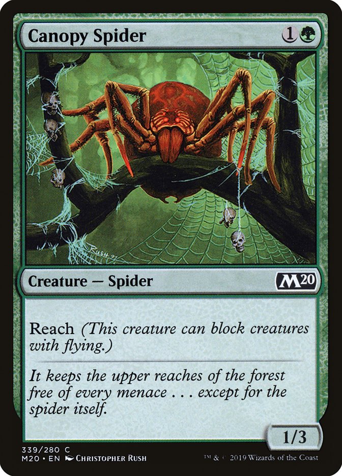 Canopy Spider [Core Set 2020] | Enigma On Main