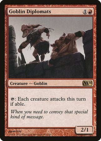 Goblin Diplomats [Magic 2014] | Enigma On Main