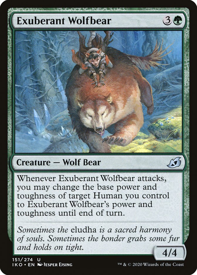 Exuberant Wolfbear [Ikoria: Lair of Behemoths] | Enigma On Main