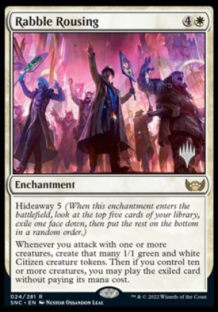 Rabble Rousing (Promo Pack) [Streets of New Capenna Promos] | Enigma On Main