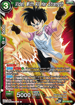 Videl, With All Her Strength (BT14-067) [Cross Spirits] | Enigma On Main