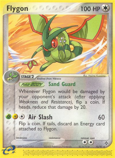 Flygon (15/97) [EX: Dragon] | Enigma On Main